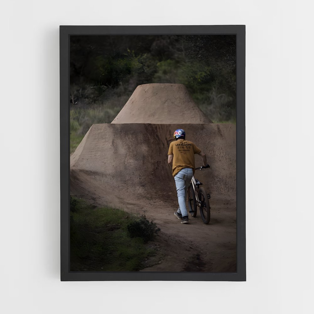 Poster Freeride Épique – affiche Cyclisme (vue 2)